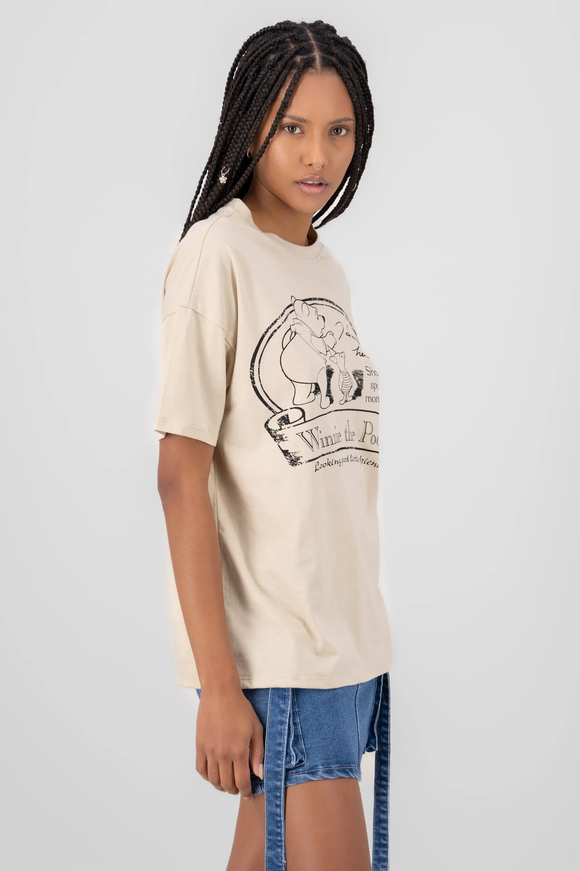 Playera winnie y piglet manga corta sold by Shasa product image thumbnail 3