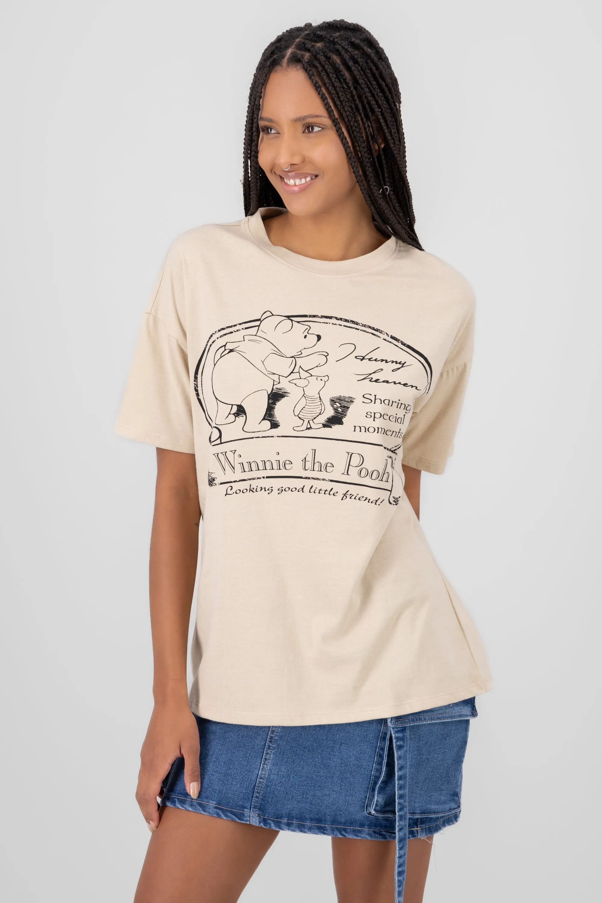 Playera winnie y piglet manga corta sold by Shasa product image thumbnail 2
