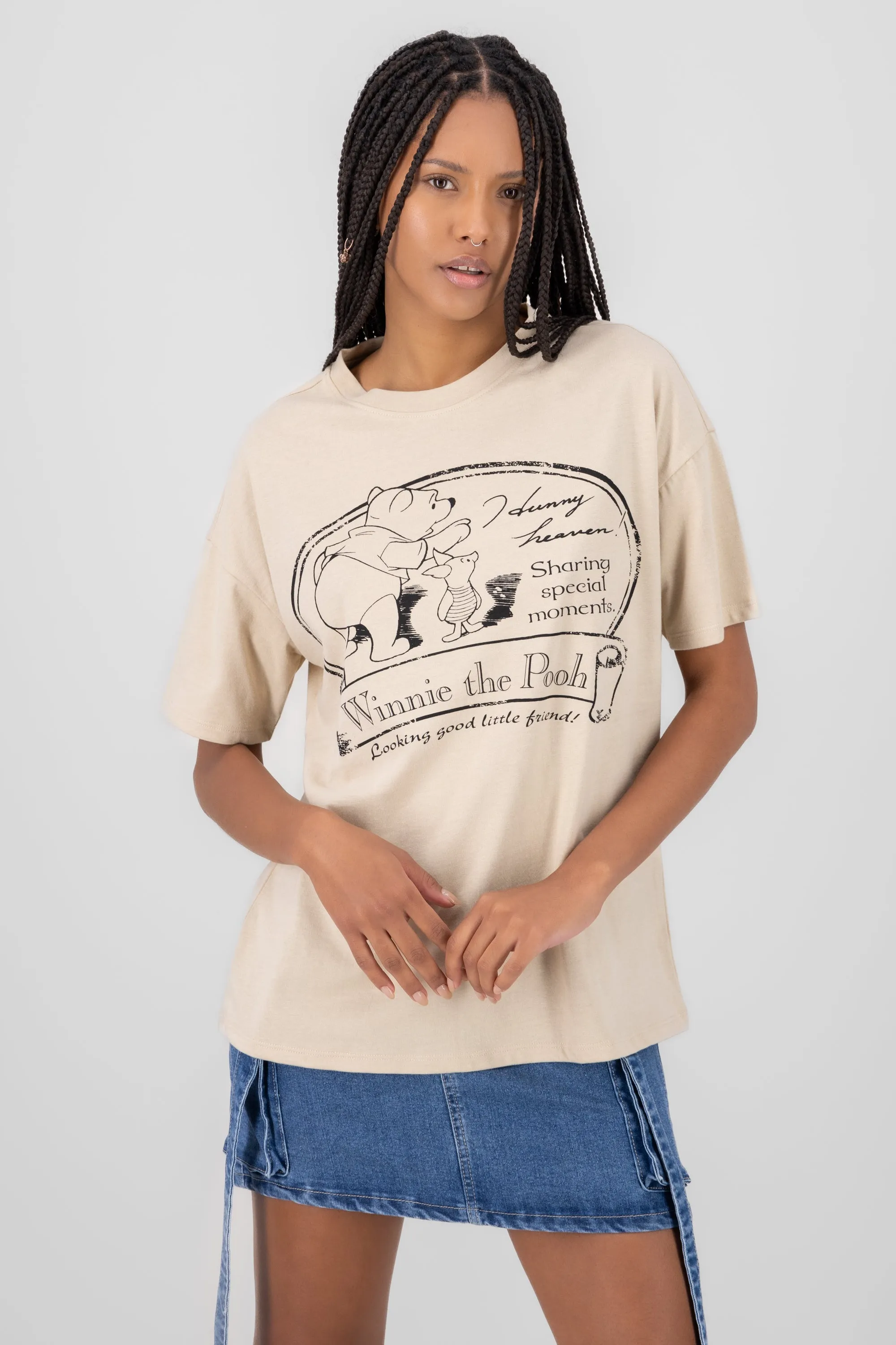 Playera winnie y piglet manga corta sold by Shasa