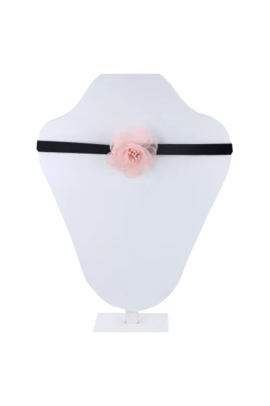 CHOKER FLOR MEDIANA TELA sold by Shasa