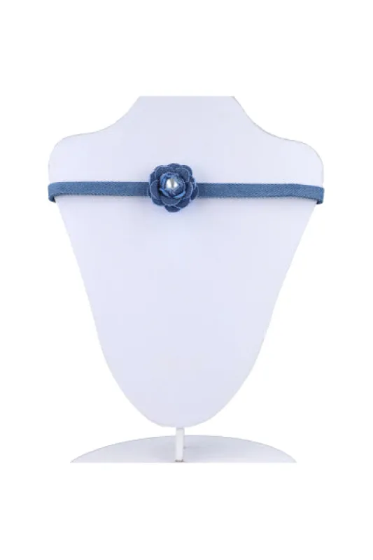CHOKER DENIM 3 FLORES sold by Shasa