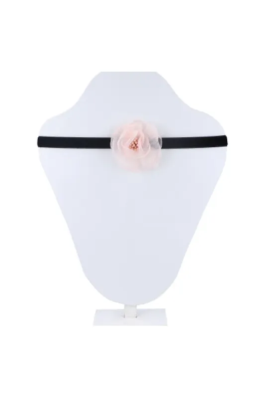 CHOKER FLOR MEDIANA TELA sold by Shasa