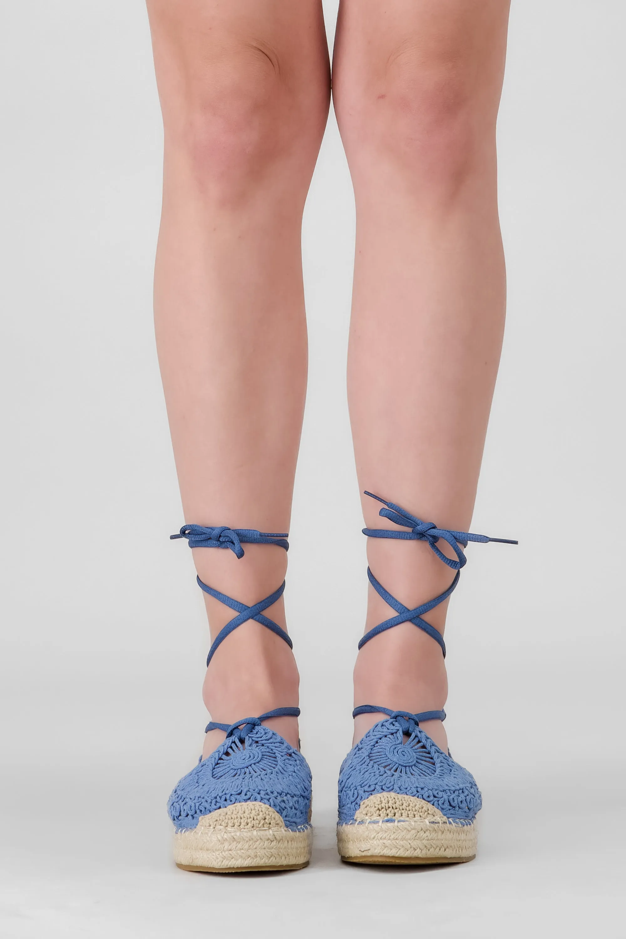 Alpargata macramé lace up sold by Shasa product image thumbnail 3