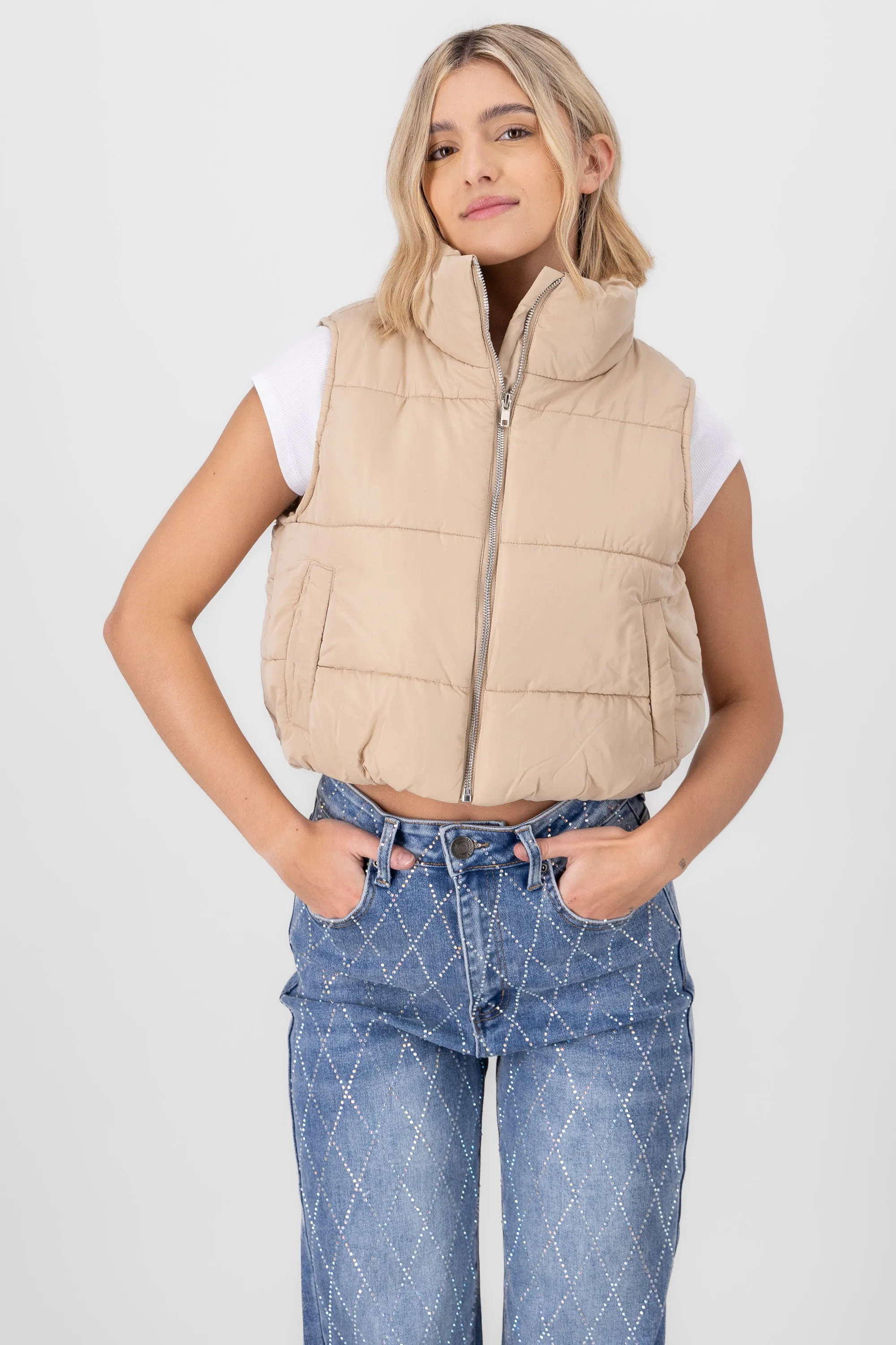 Chaleco corto capitonado sold by Shasa product image thumbnail 2