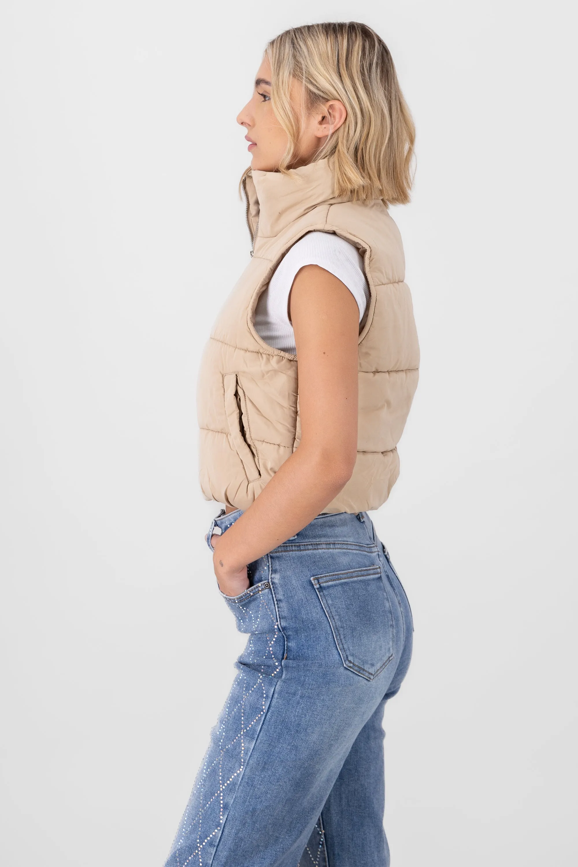 Chaleco corto capitonado sold by Shasa product image thumbnail 3