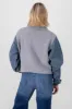 Sueter detalle mangas denim sold by Shasa