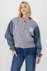 Sueter detalle mangas denim sold by Shasa