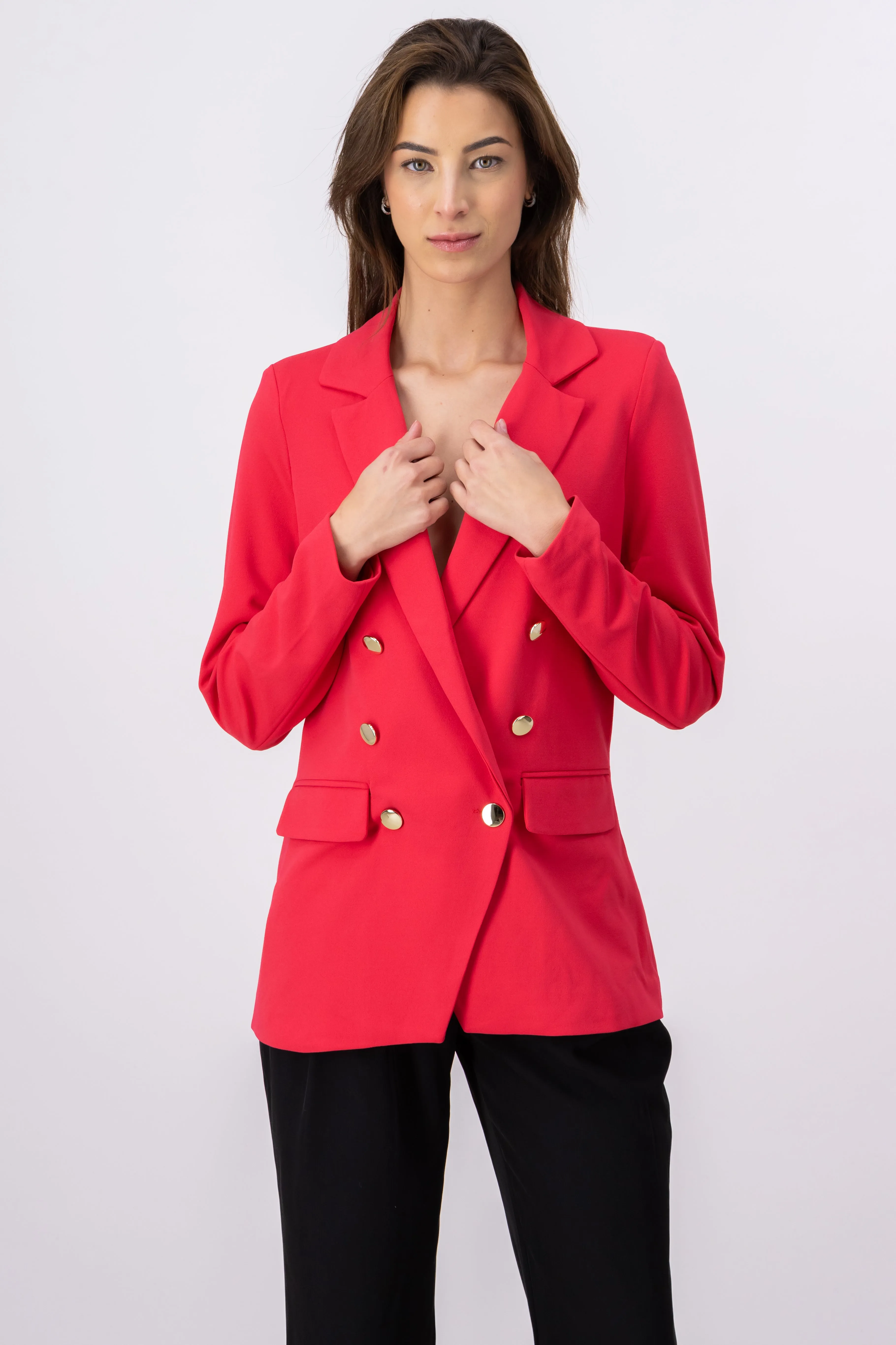 Saco botones metálicos sold by Shasa