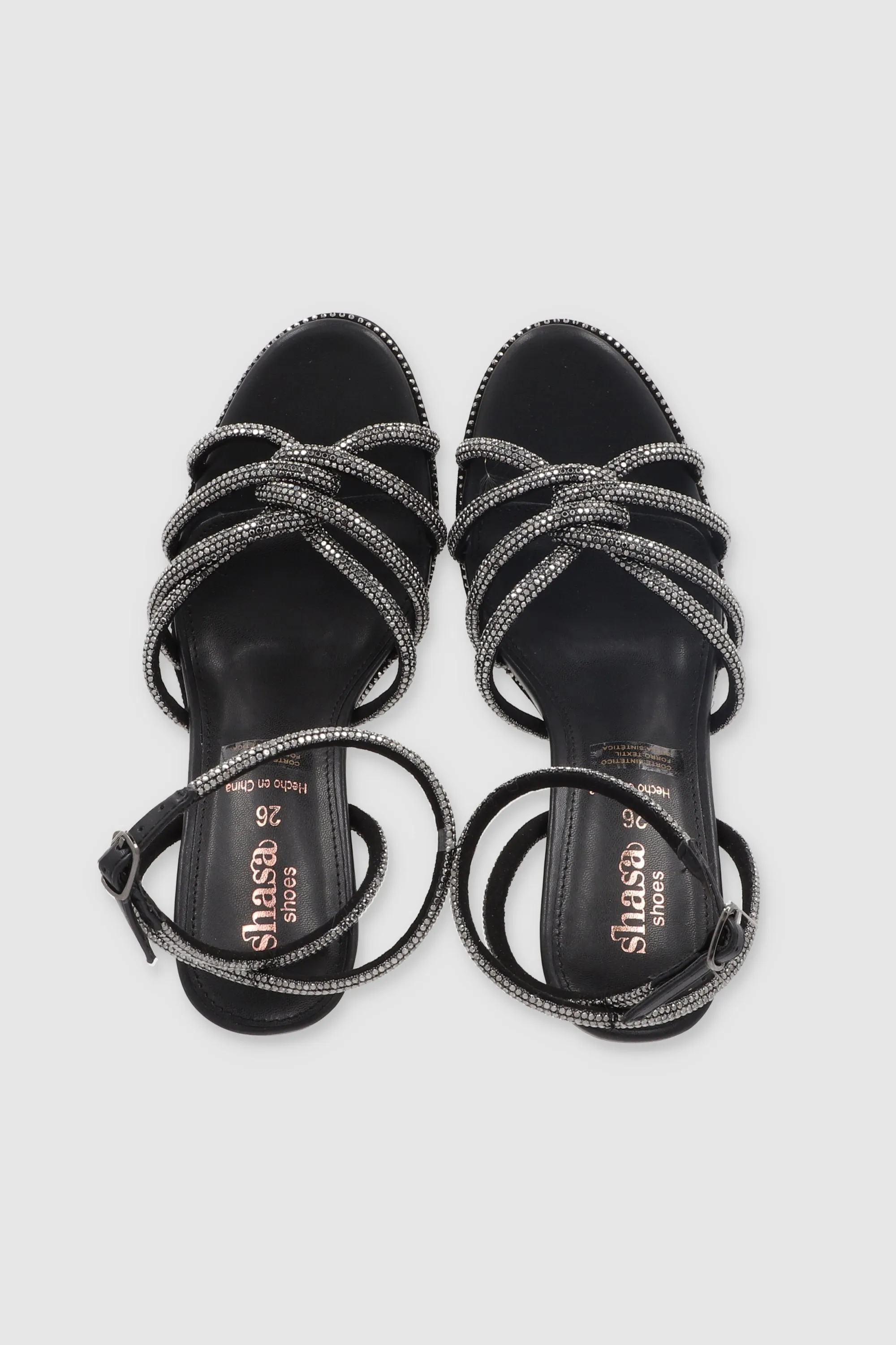 Tacón tiras nudos brillos sold by Shasa product image thumbnail 3