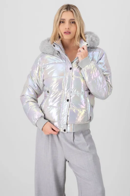 Chamarra metalica manga larga sold by Shasa