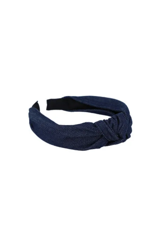 Diadema denim nudo sold by Shasa