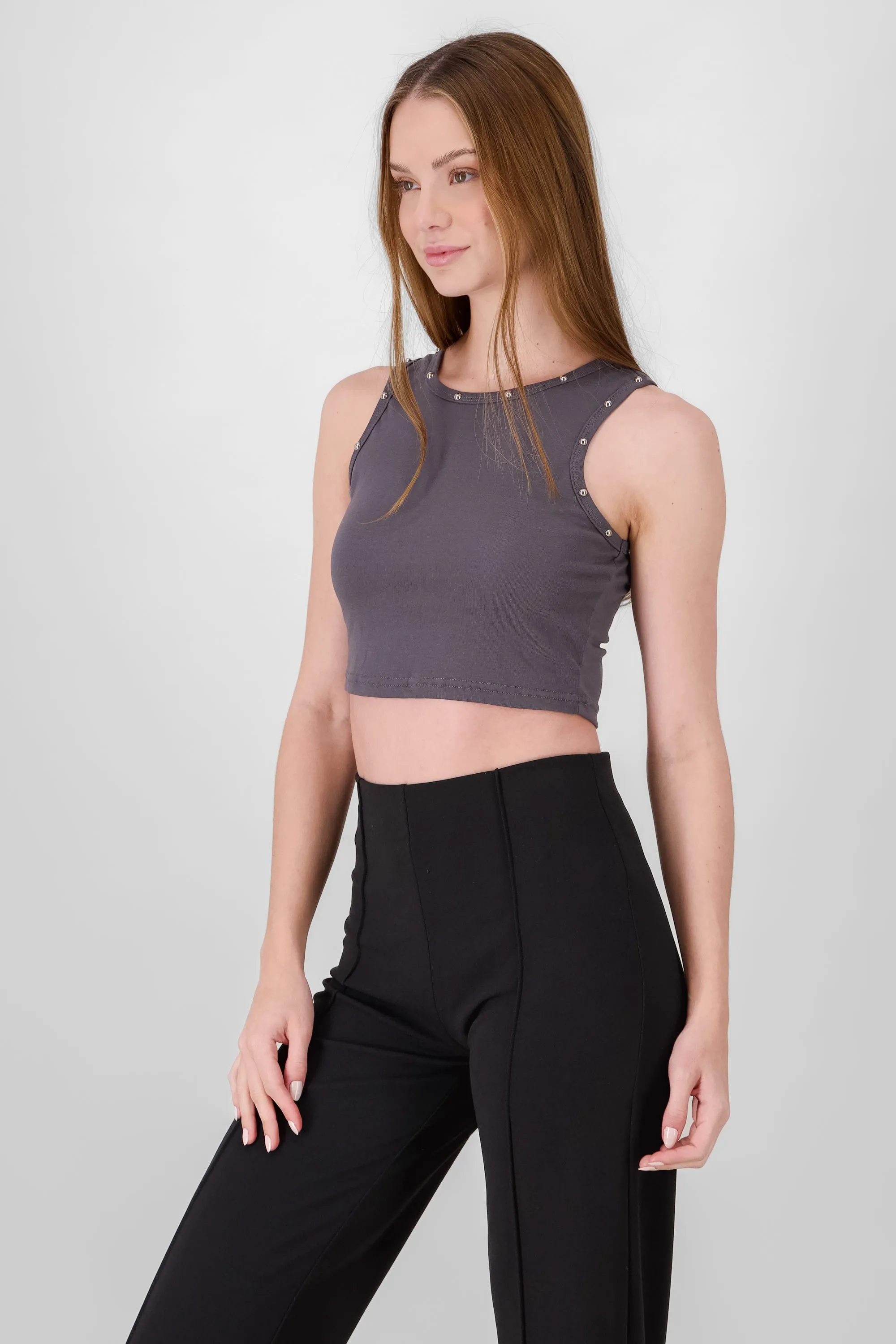 Top sin manga con aplicaciones estoperoles sold by Shasa product image thumbnail 3