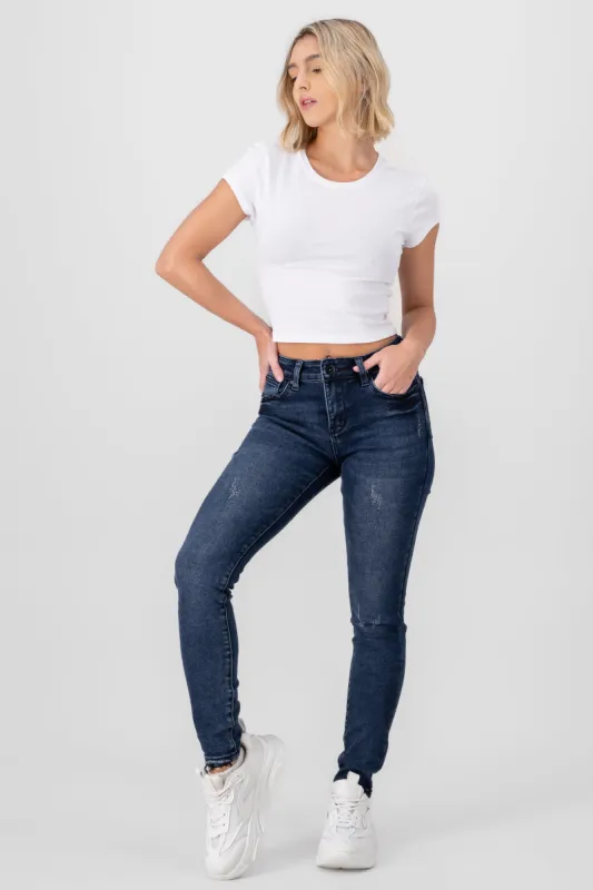 Jeans skinny destrucciones sold by Shasa