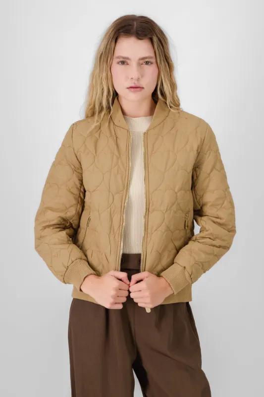 CHAMARRA BOMBER DETALLE CORAZONES sold by Shasa