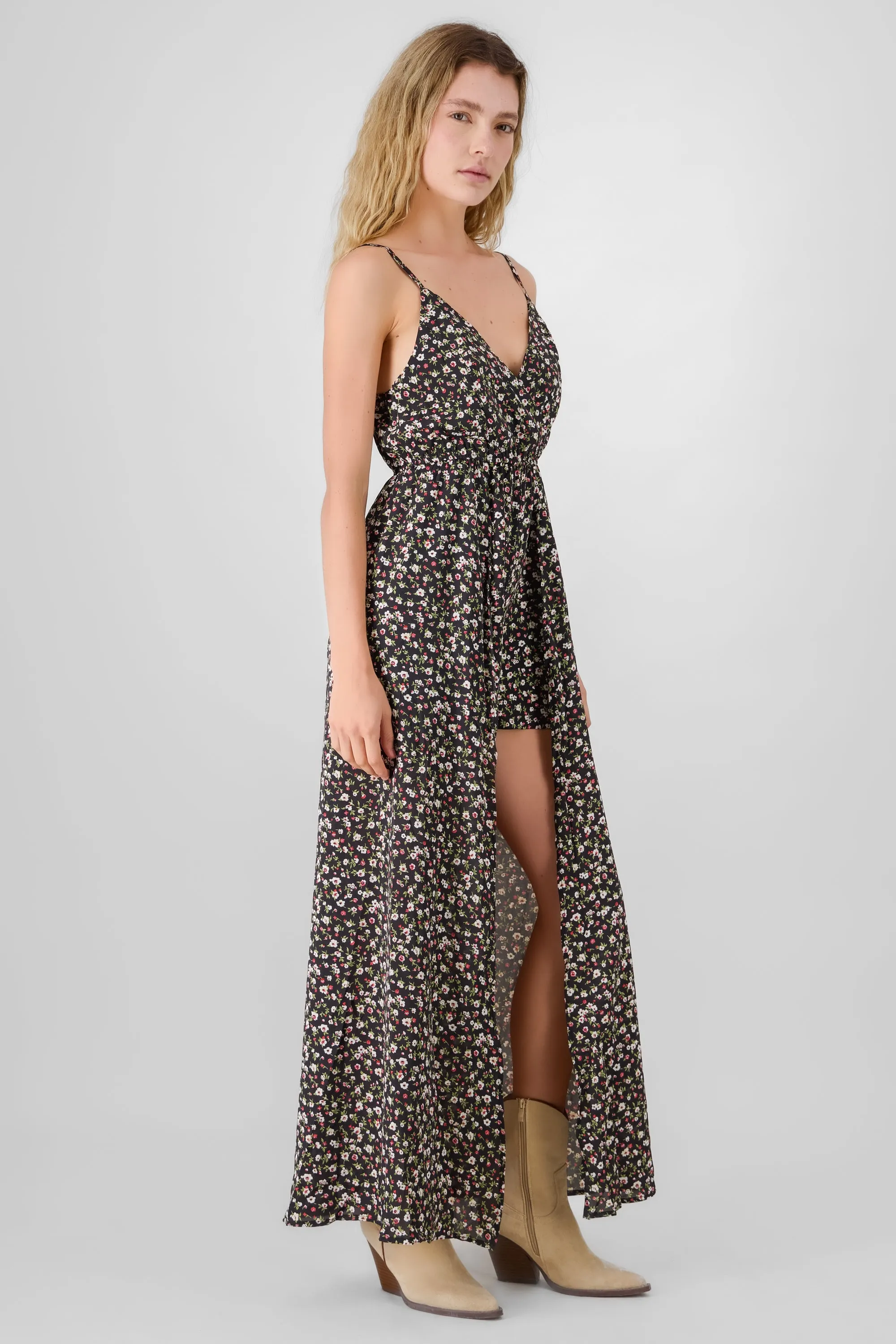 Romper miniflores falda maxi sold by Shasa product image thumbnail 3