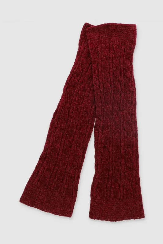 Calentadores chenille sold by Shasa