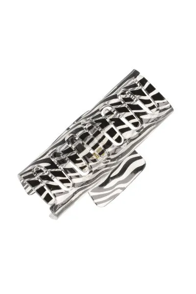 Pinza rectangular cebra sold by Shasa product image thumbnail 2