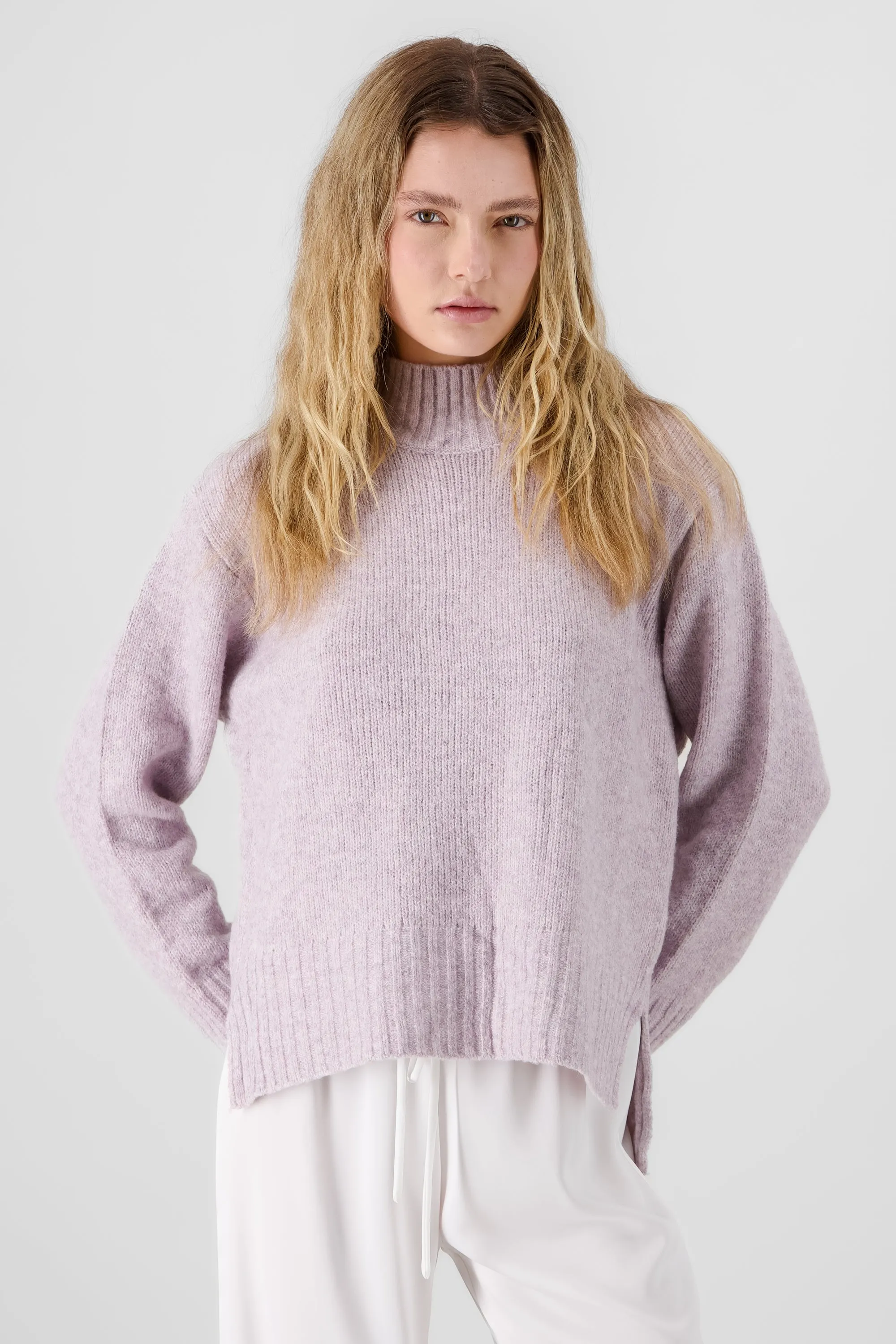 Sueter manga larga tejido cuello alto Hypsters sold by Shasa product image thumbnail 2