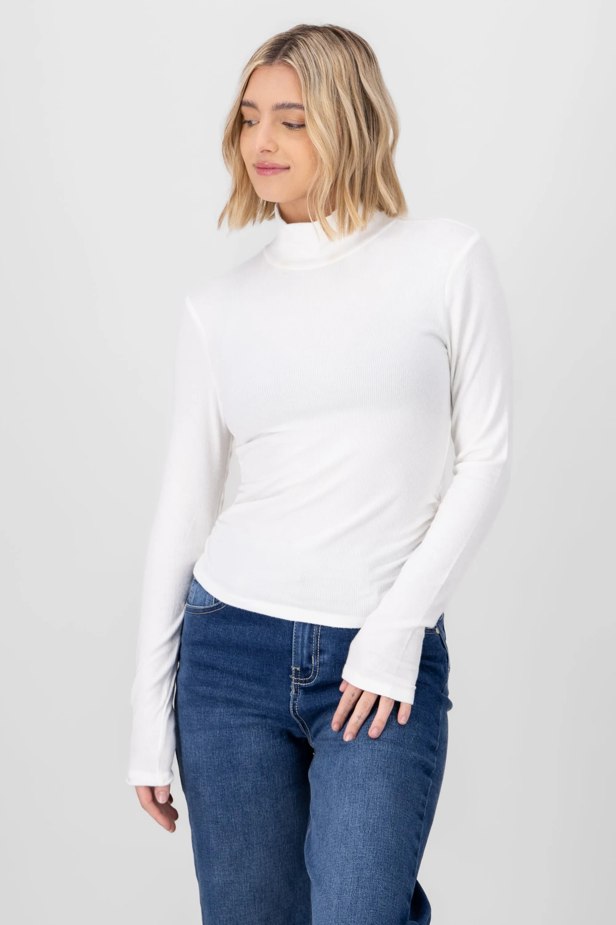 Sueter rib cuello frunces sold by Shasa product image thumbnail 2