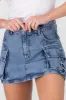 Falda Short 2 Bolsas Con Tiras sold by Shasa