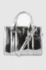 Bolsa tote estructurada metálica sold by Shasa