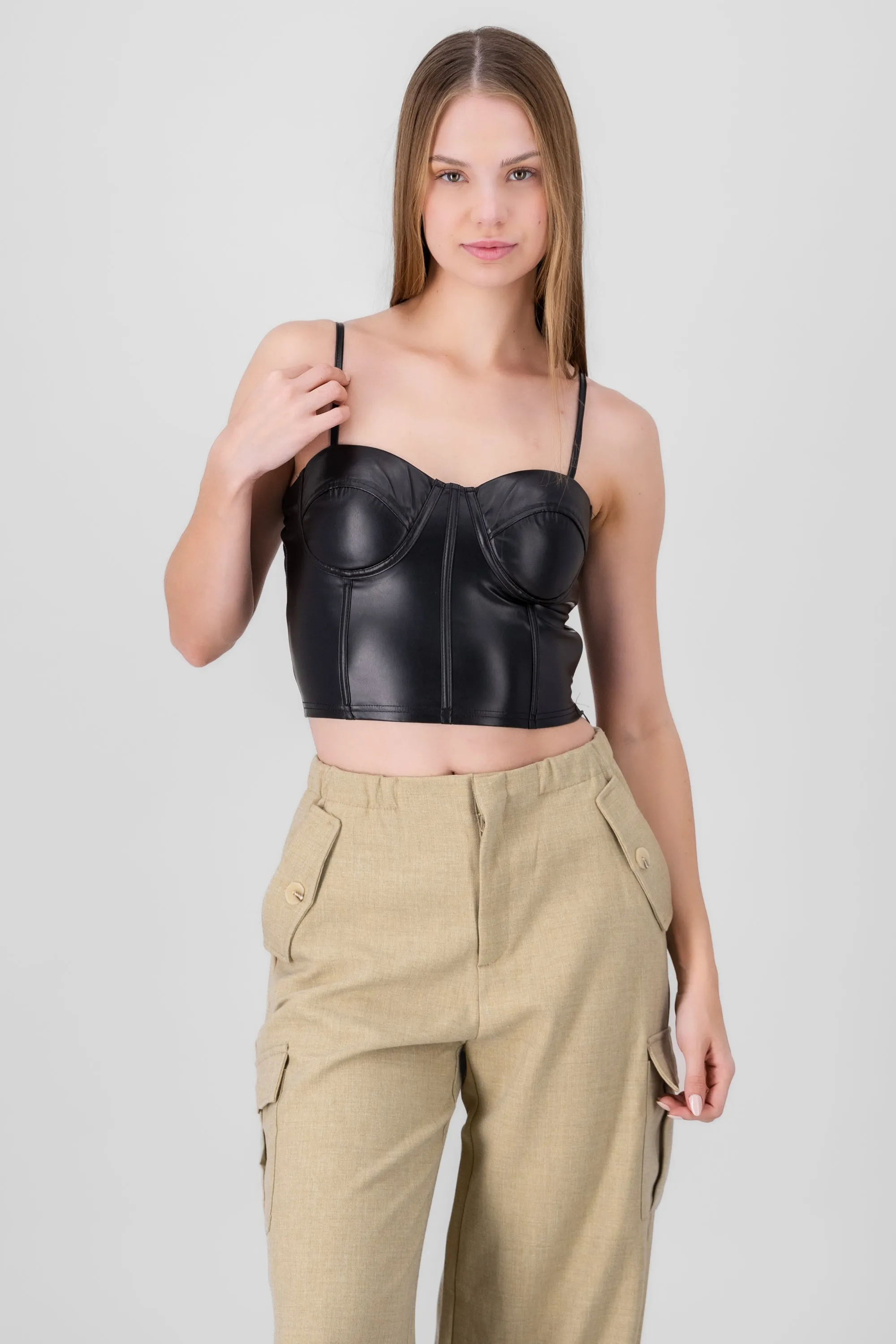 Corset copas vinipiel sold by Shasa product image thumbnail 2