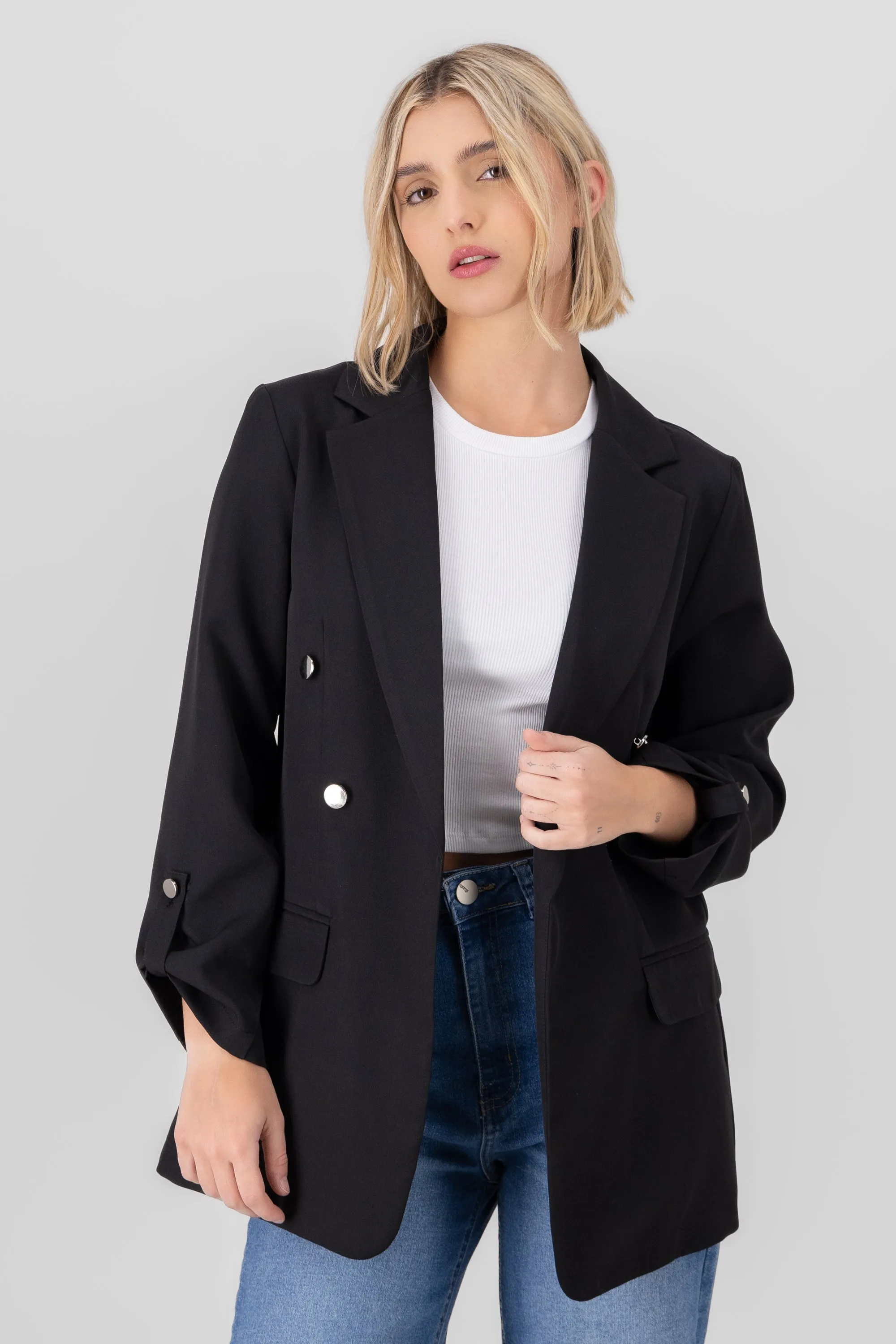 Blazer Oversize Largo Detalle Mangas sold by Shasa product image thumbnail 2