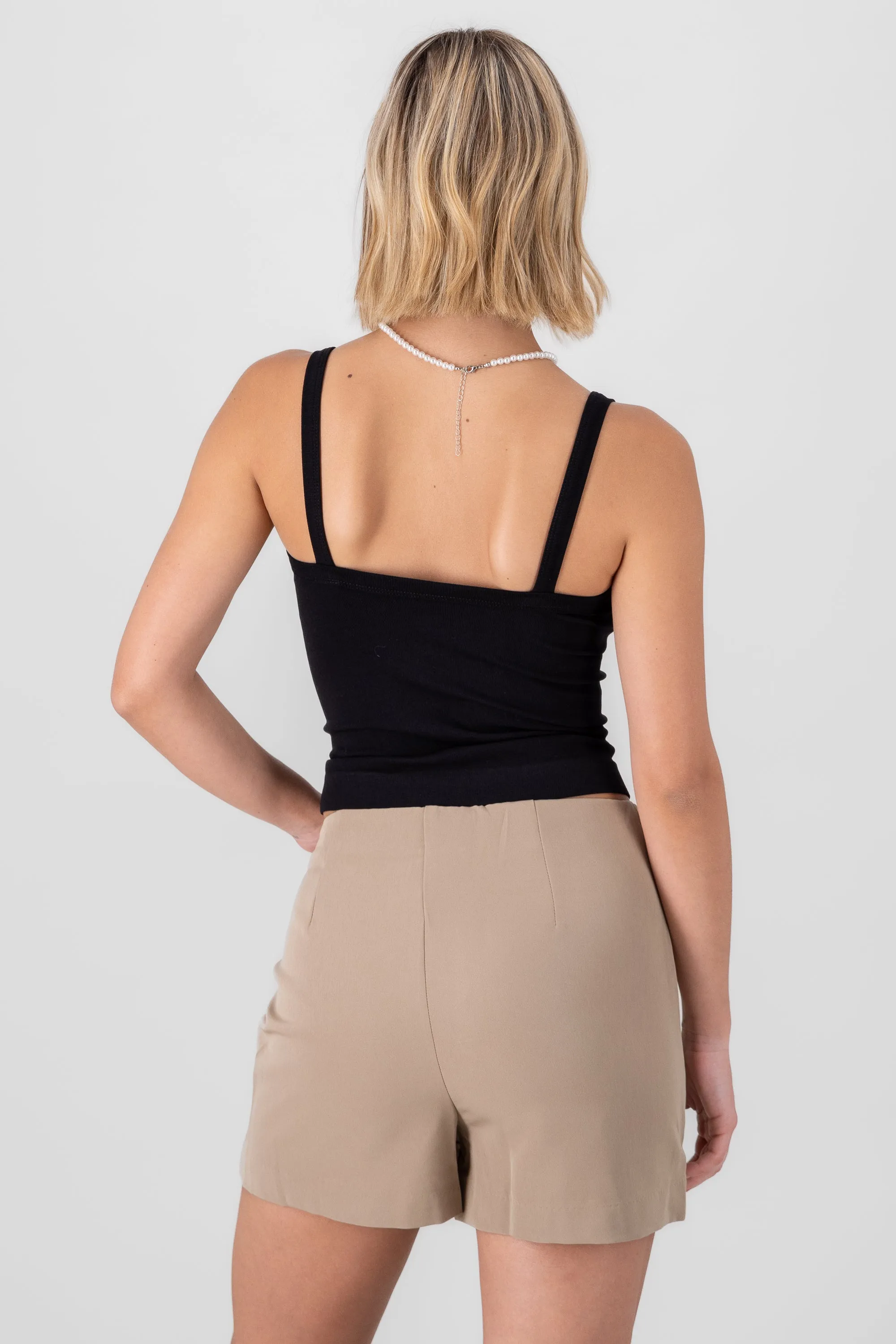 Top sin mangas básico con cuello redondo sold by Shasa product image thumbnail 4