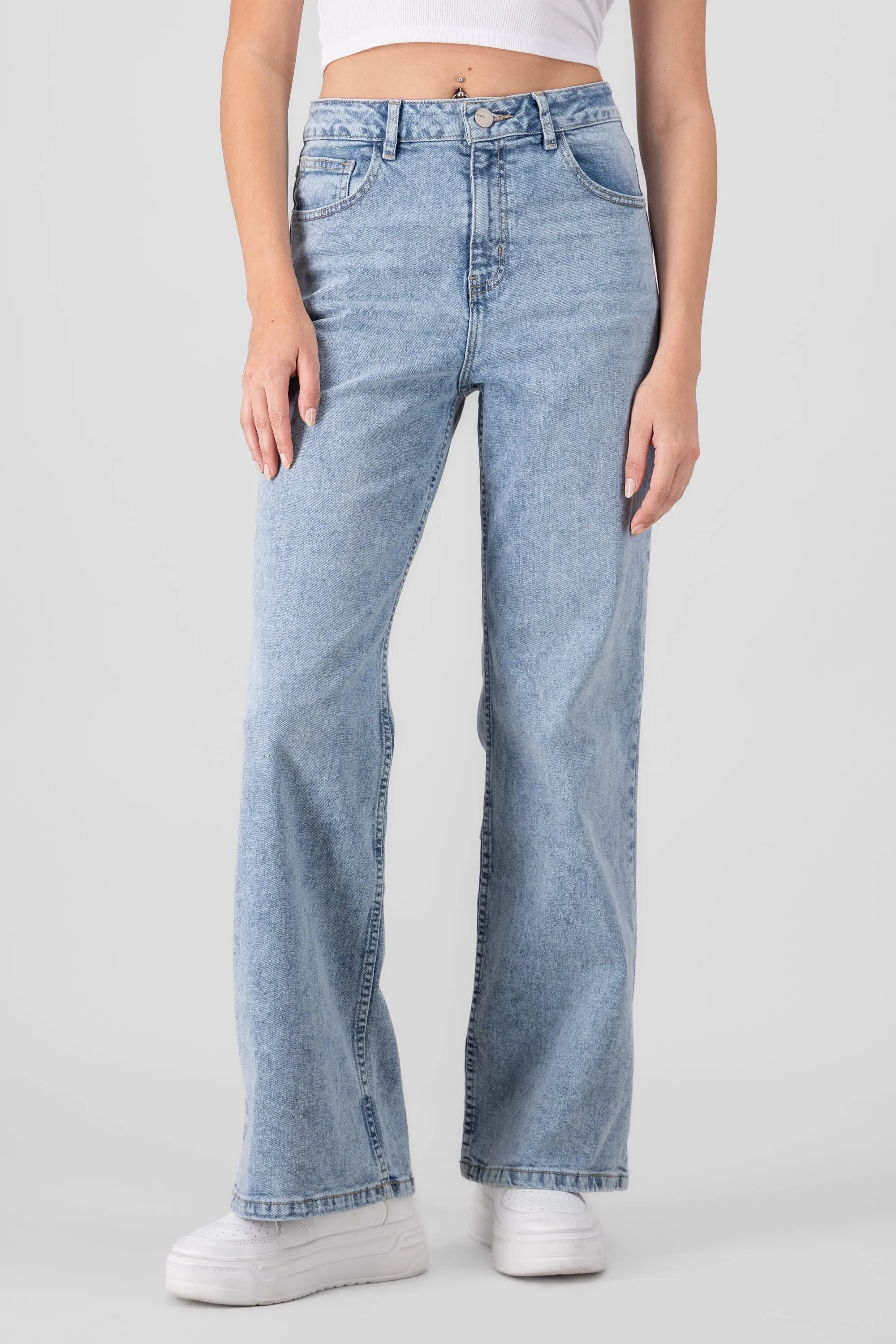 Jeans wide leg cintura media sold by Shasa product image thumbnail 2