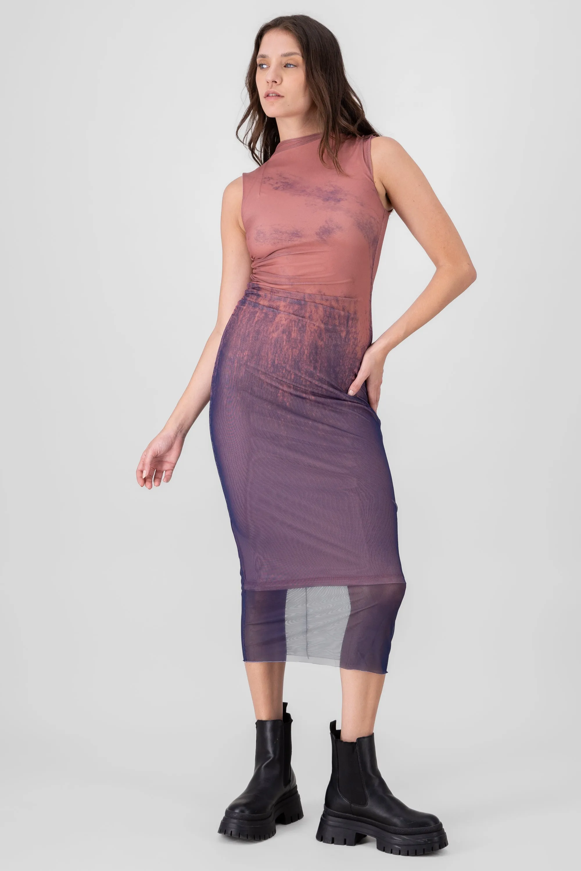 Maxi vestido mesh degradado sold by Shasa product image thumbnail 2