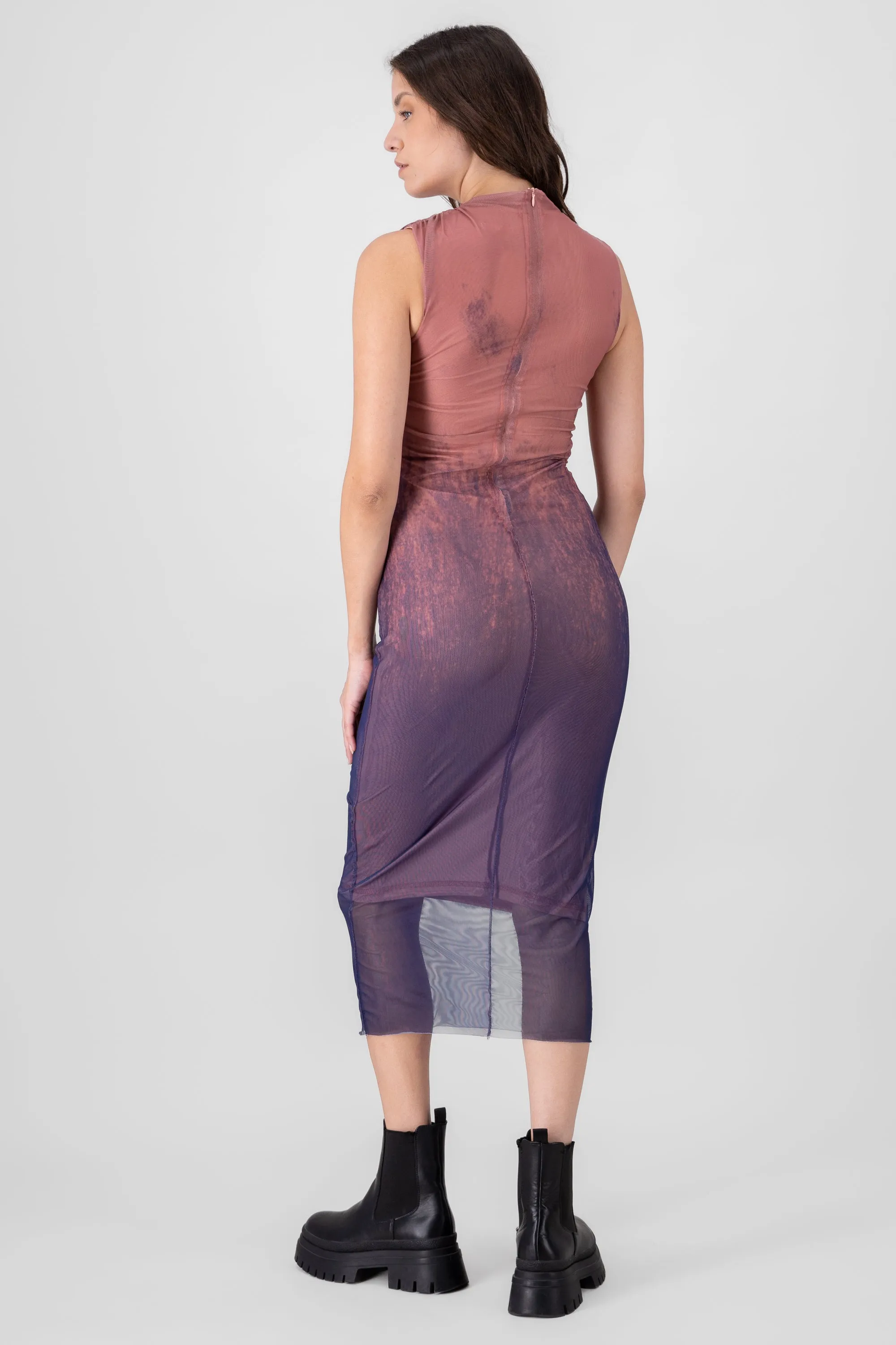 Maxi vestido mesh degradado sold by Shasa product image thumbnail 4