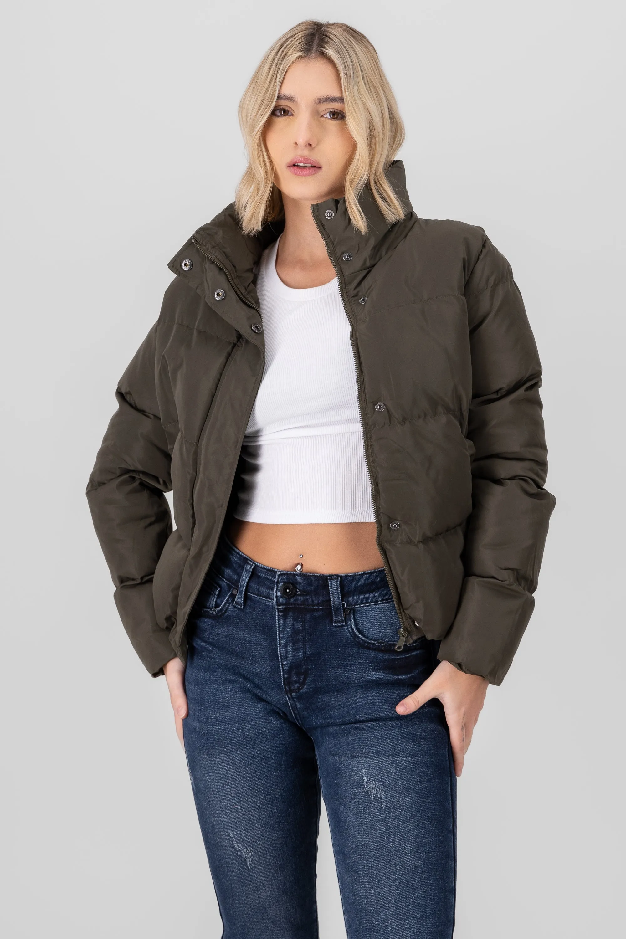 Chamarra capitonada manga larga sold by Shasa