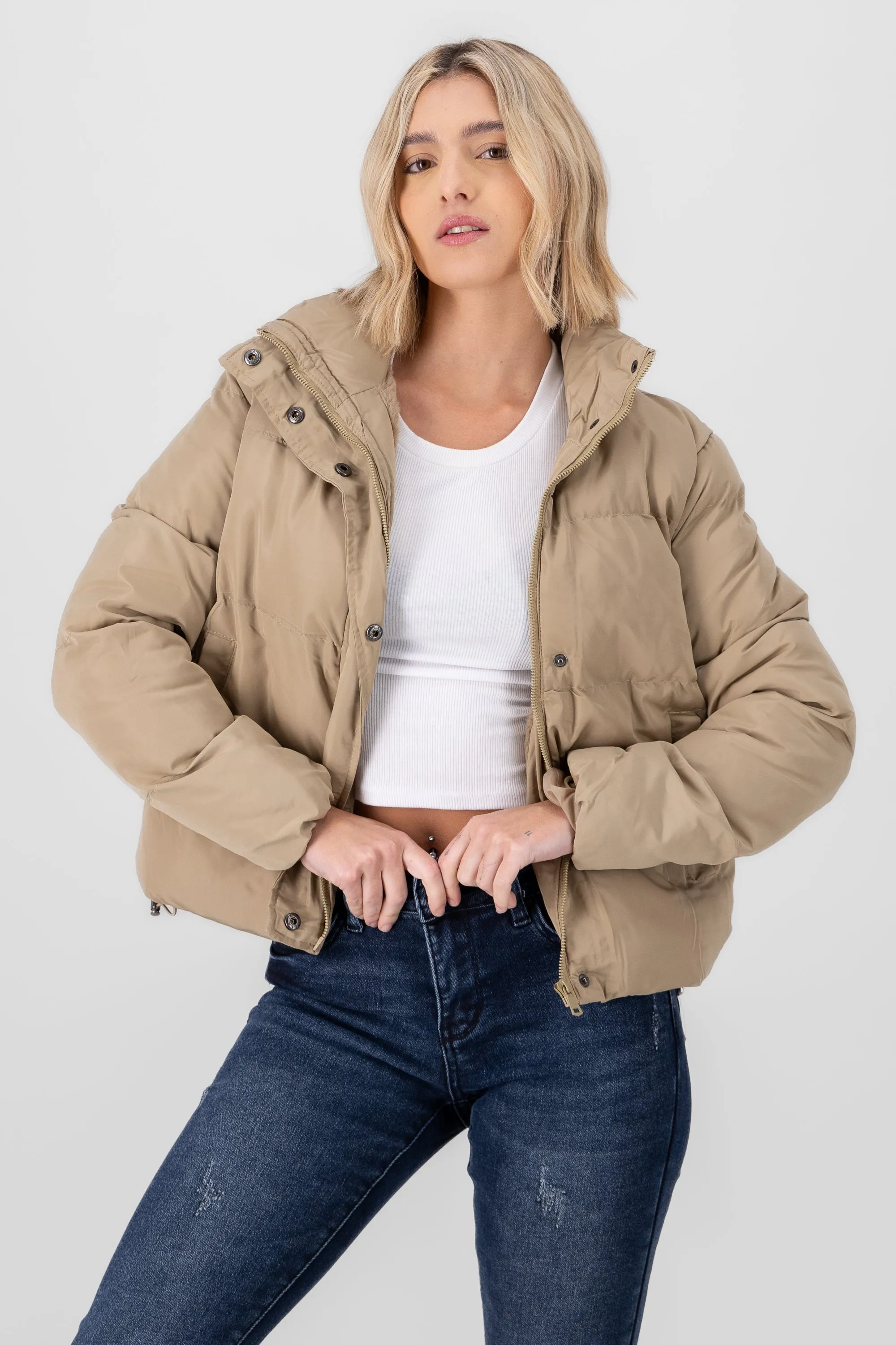 Chamarra capitonada manga larga sold by Shasa