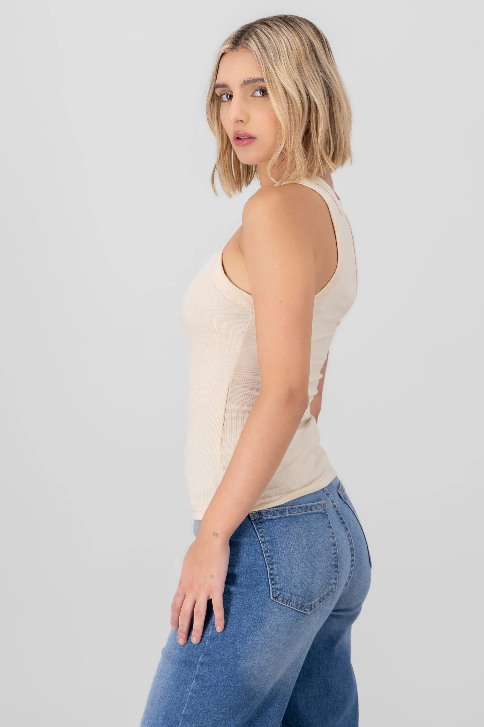 Tank top rib sold by Shasa product image thumbnail 3