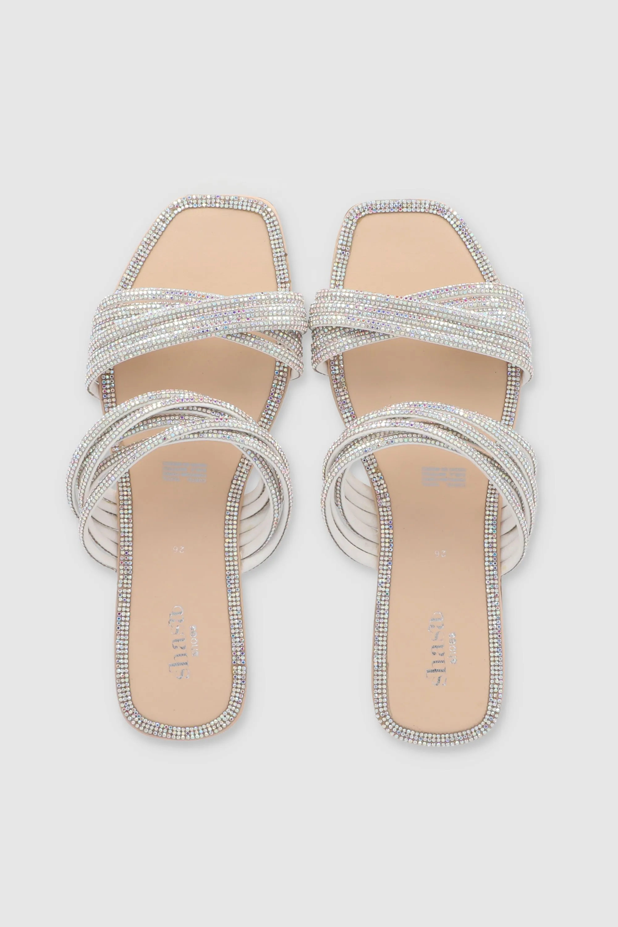 Sandalia multitiras brillos entrelazadas sold by Shasa product image thumbnail 3