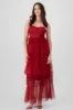 Maxi vestido mesh olanes sold by Shasa