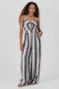 Jumpsuit rayas detalla escote sold by Shasa