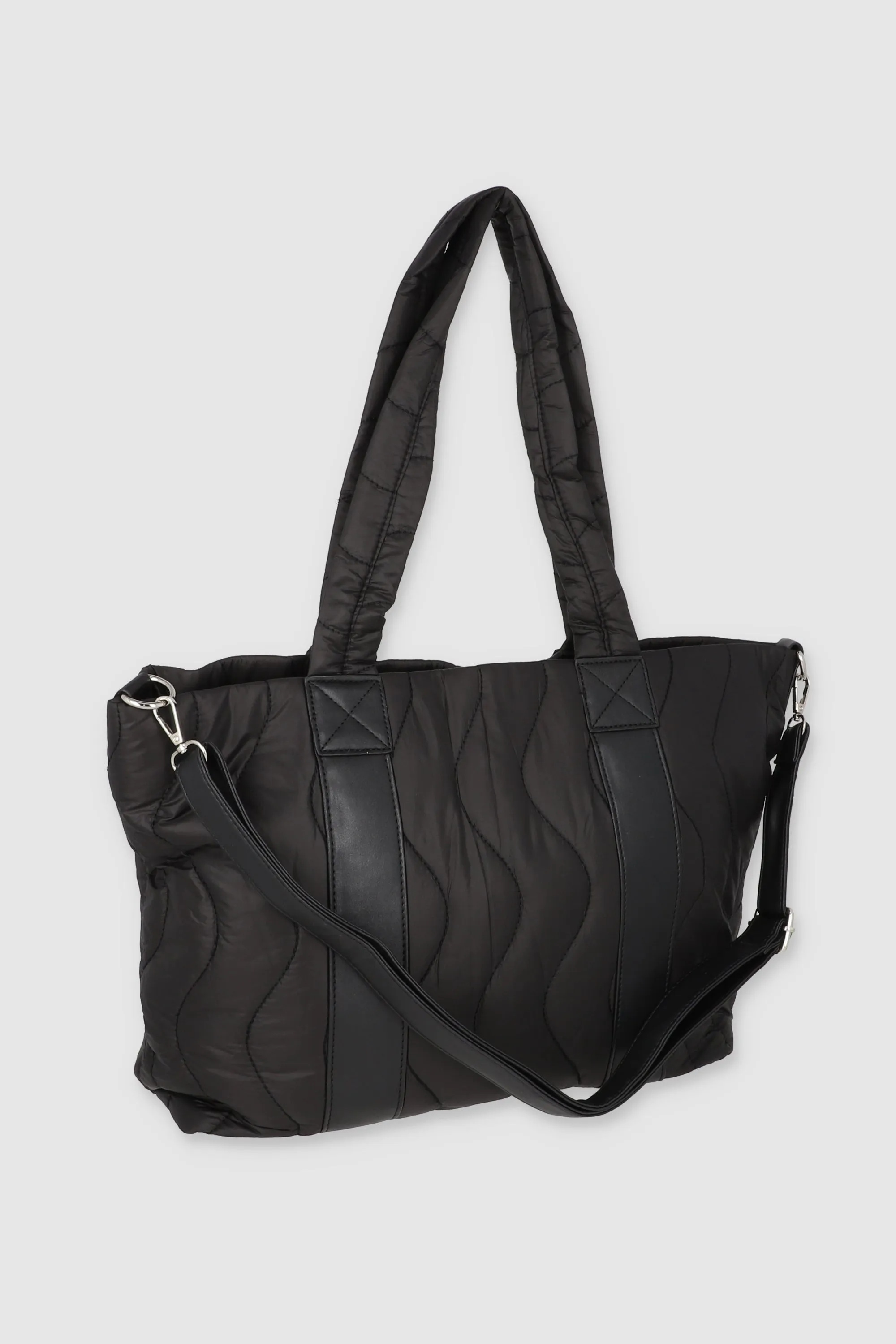 Bolsa tote capitonada ondas jareta sold by Shasa product image thumbnail 2