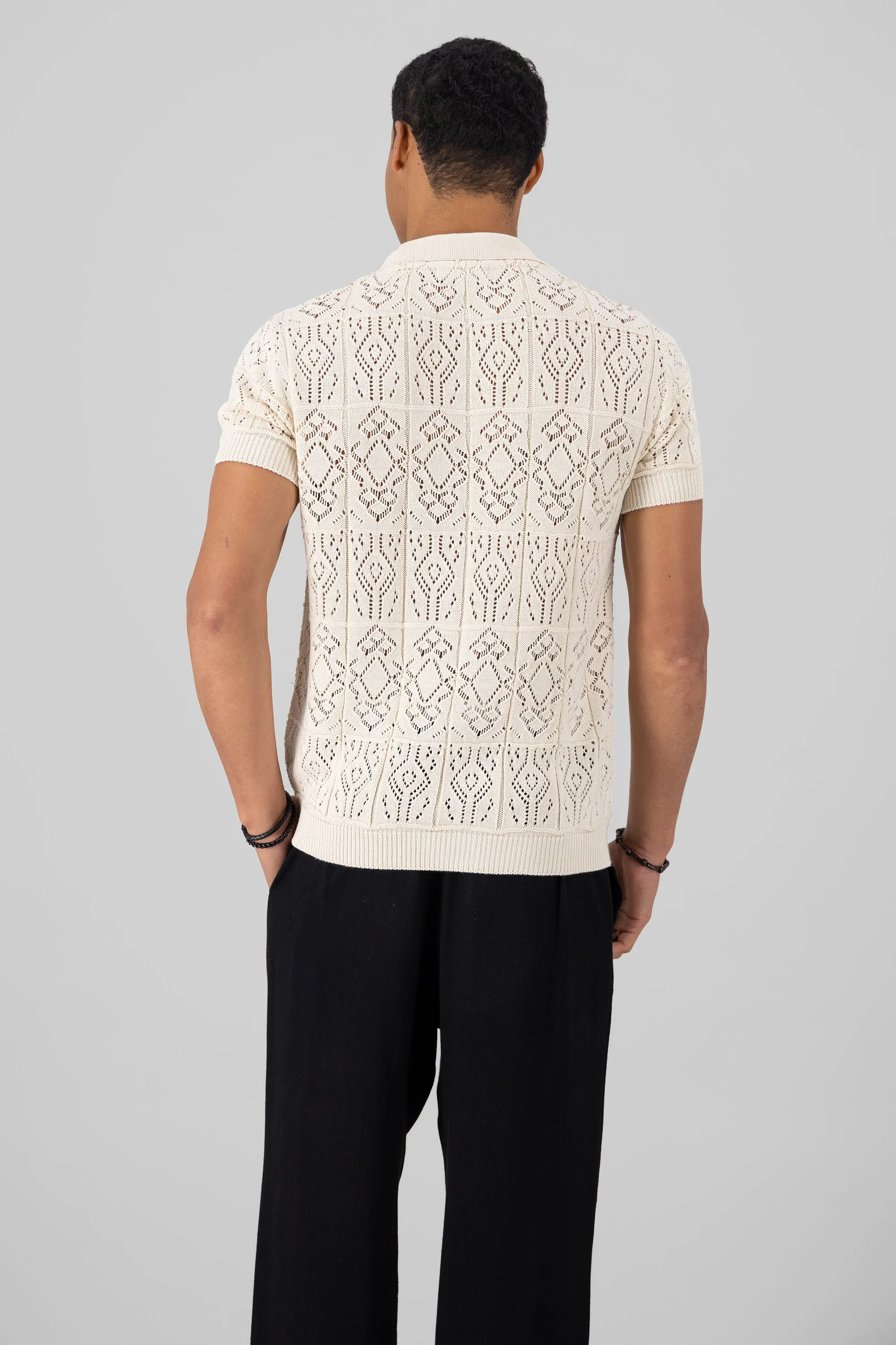 Camisa knit textura sold by Shasa product image thumbnail 4