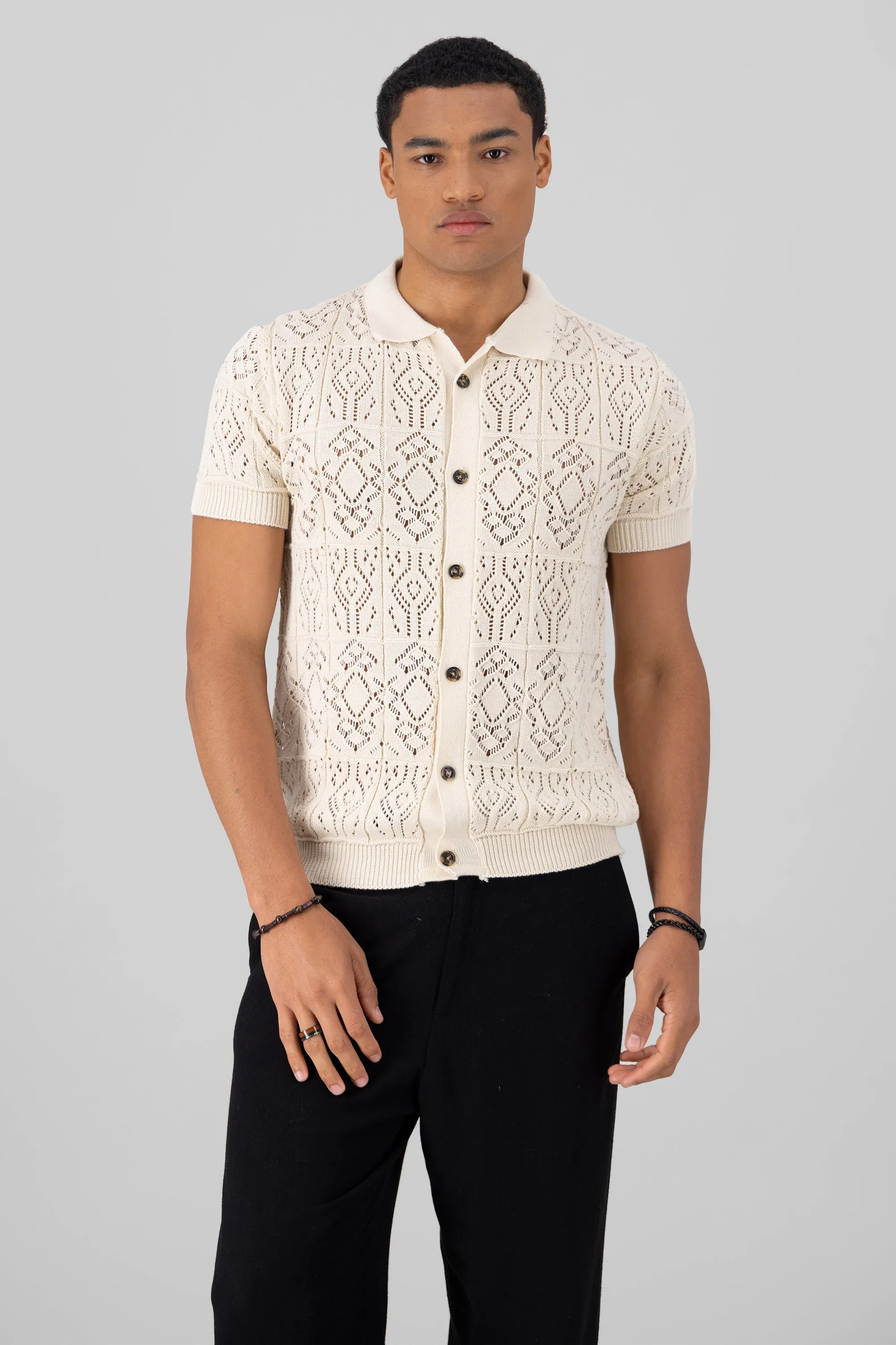 Camisa knit textura sold by Shasa product image thumbnail 2