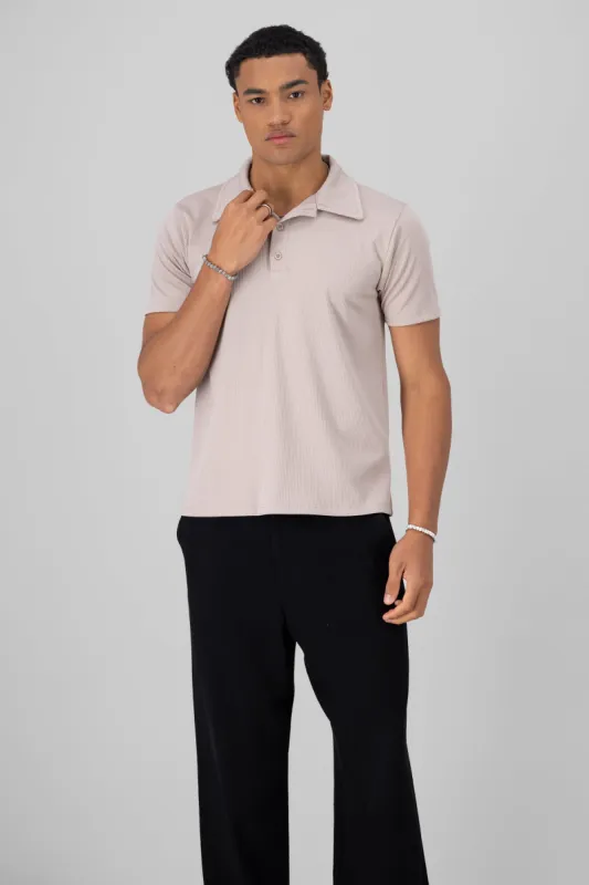 Polo rayas textura sold by Shasa