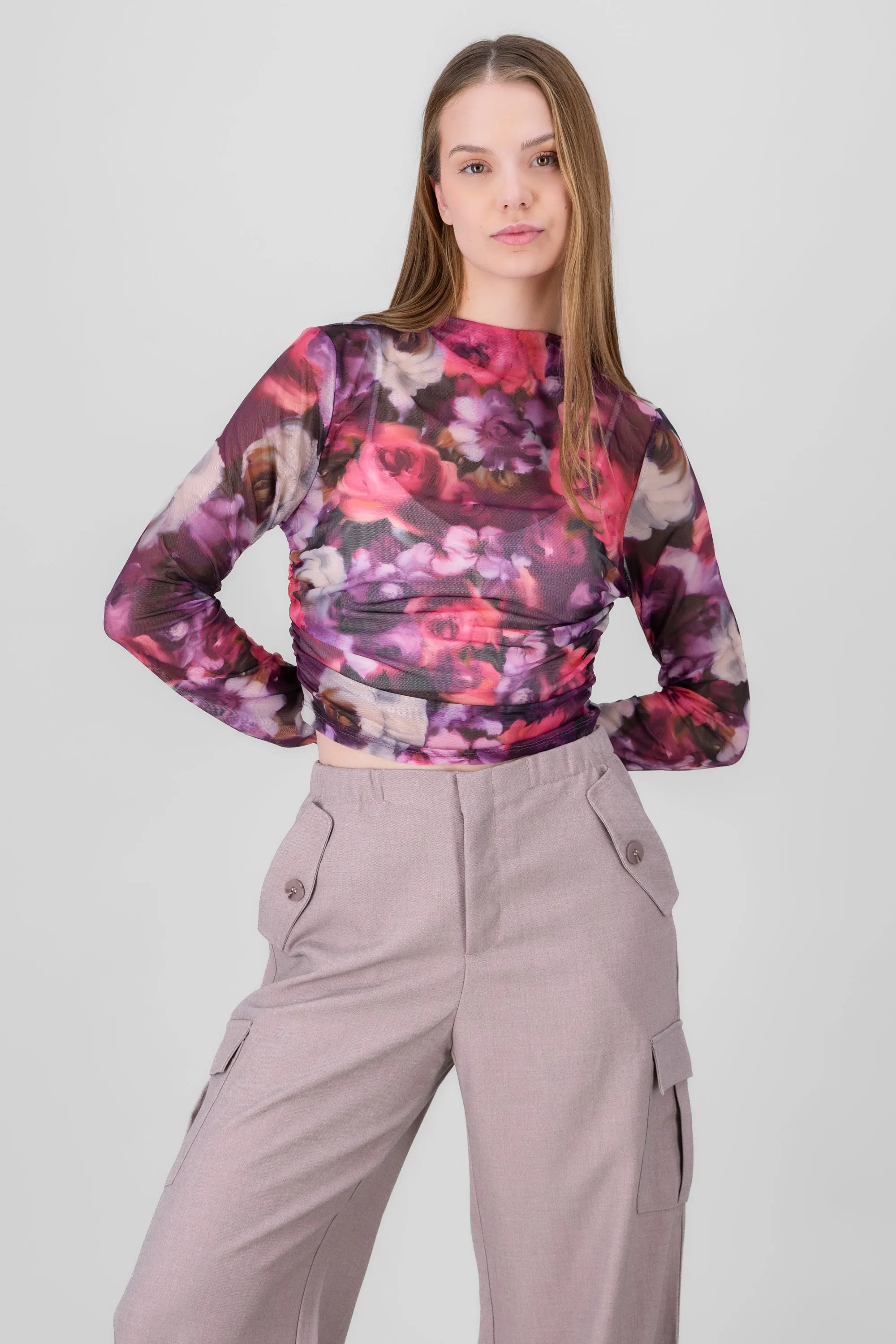 Top estampado de manga larga sold by Shasa product image thumbnail 2