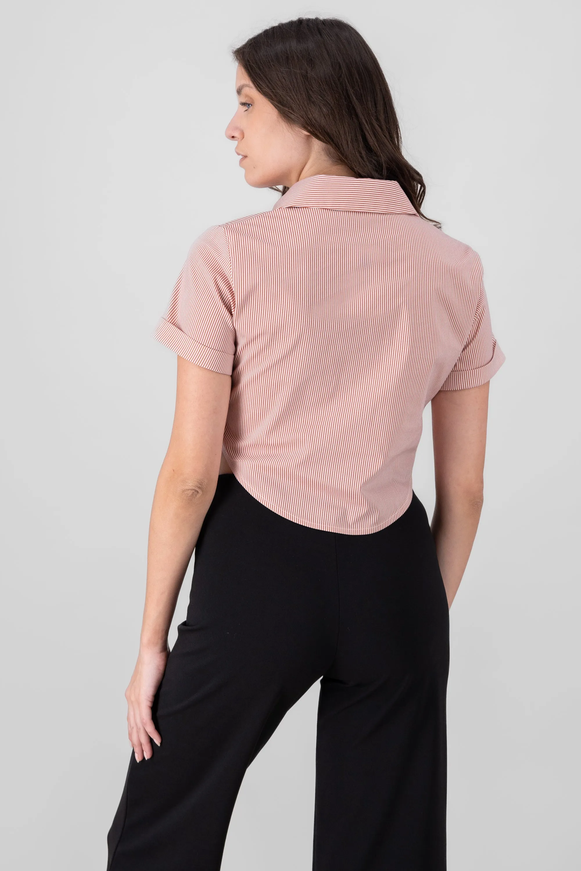 Camisa crop manga corta sold by Shasa product image thumbnail 4