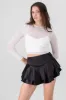 Top Mesh Manga Larga Brillos sold by Shasa