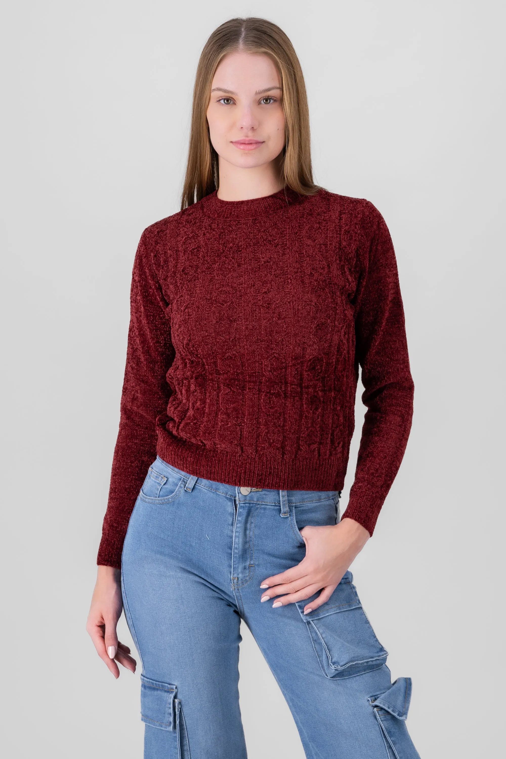 Suéter tejido suave sold by Shasa