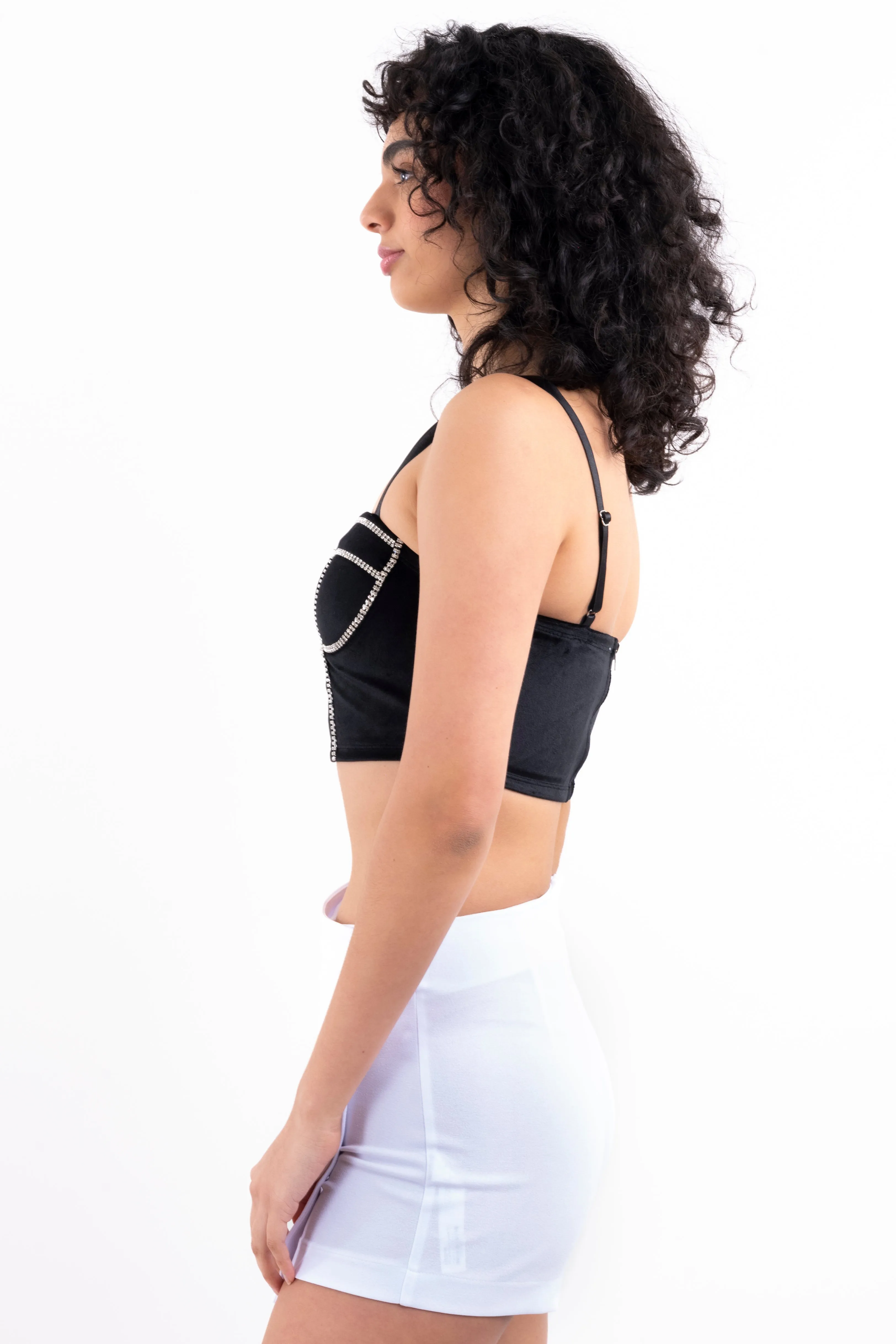 Top velvet copas brillos sold by Shasa product image thumbnail 3