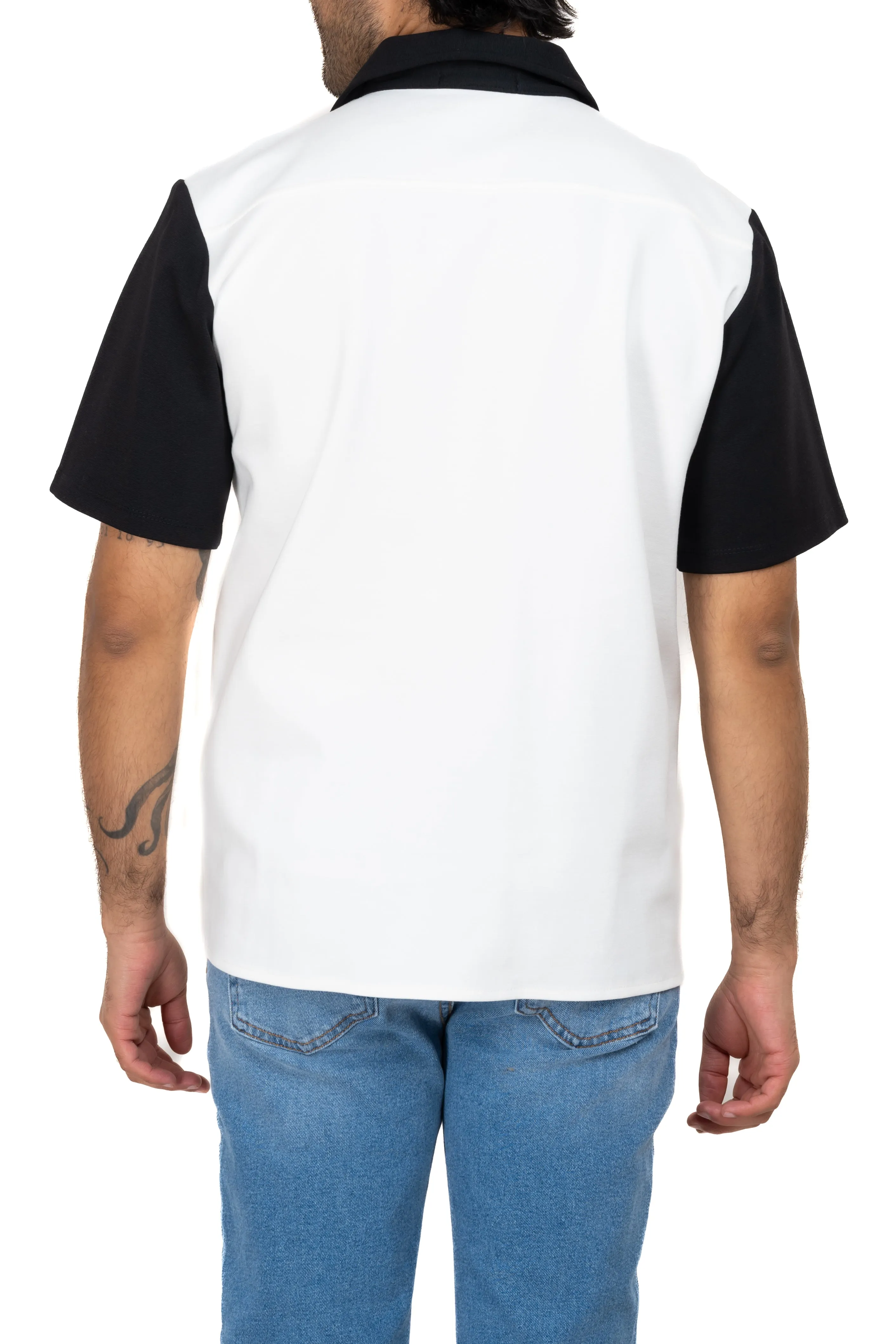 Camisa manga corta contraste sold by Shasa product image thumbnail 4