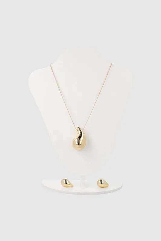 SET ARETES COLLAR GOTA sold by Shasa