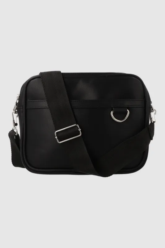 Bolsa vross body embossed flap frontal sold by Shasa