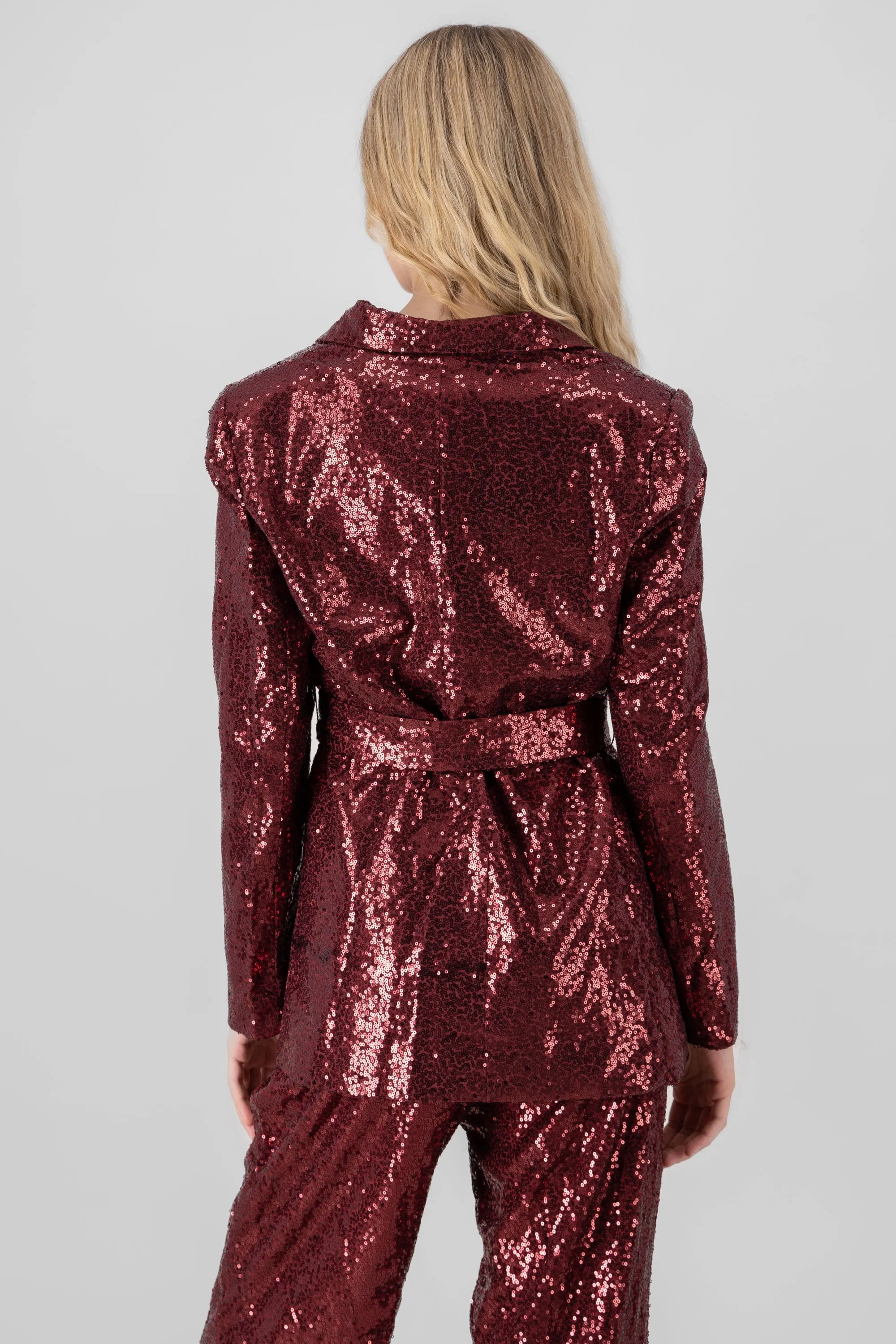 Saco brillos detalle cinturon sold by Shasa product image thumbnail 4